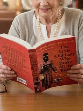 👛 (2/$15)THE LITTLE OLD LADY WHO BROKE ALL THE RULES Catharina Ingelman-Sundber
